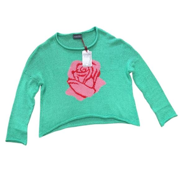 NWT Wooden Ships Rose Sweater - Picture 2 of 7